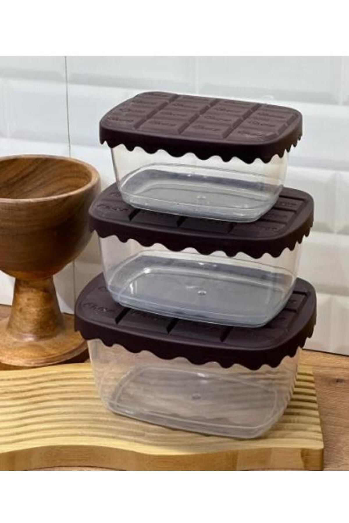 Sunplast-CHOCO BOX - Set of 3 Storage Containers 2