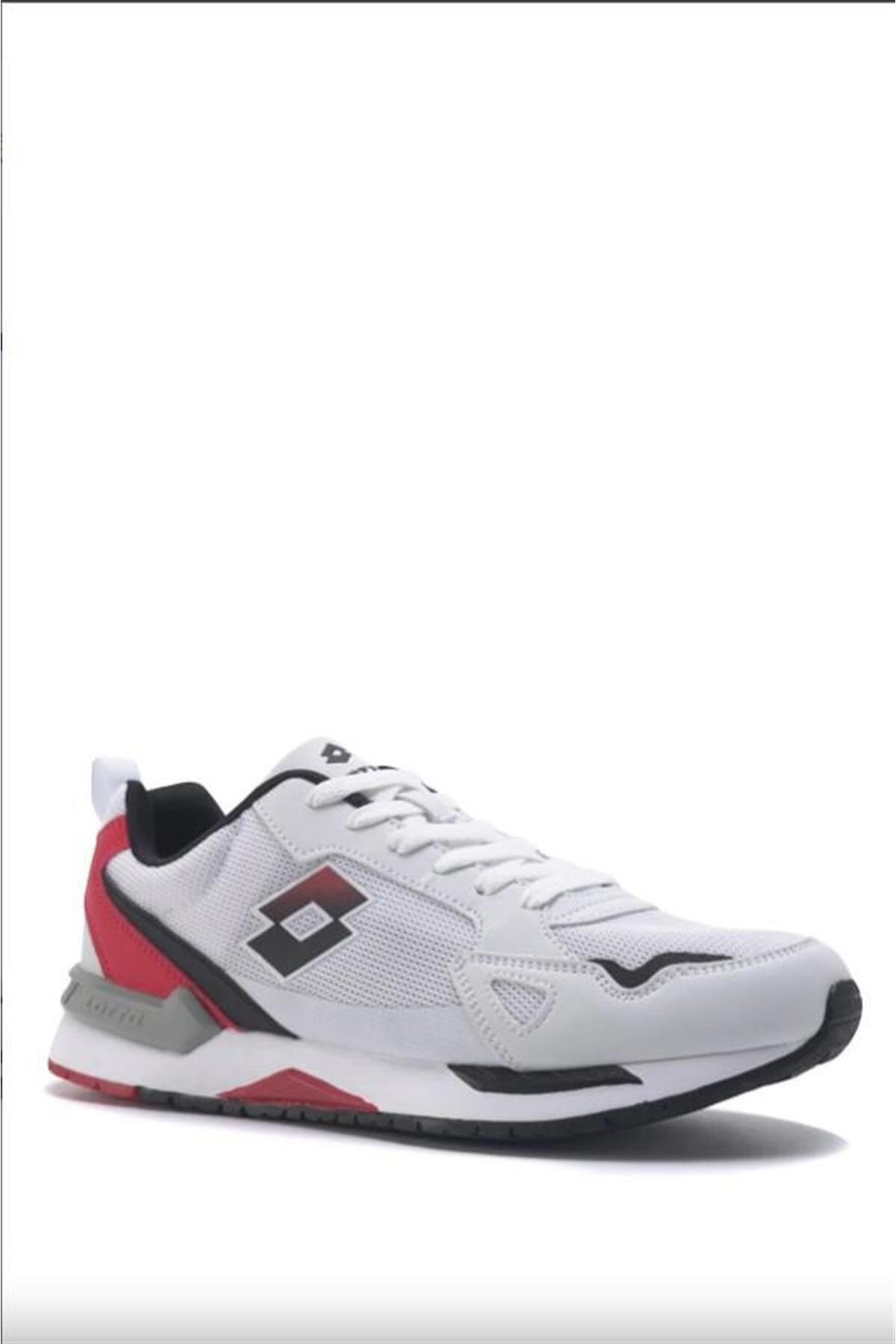 ロダンアンドフィールズ BRIGHTONE Lotto 101260589 Brıghton 3FX Beyaz-Kırmızı Erkek Spor Ayakkabı