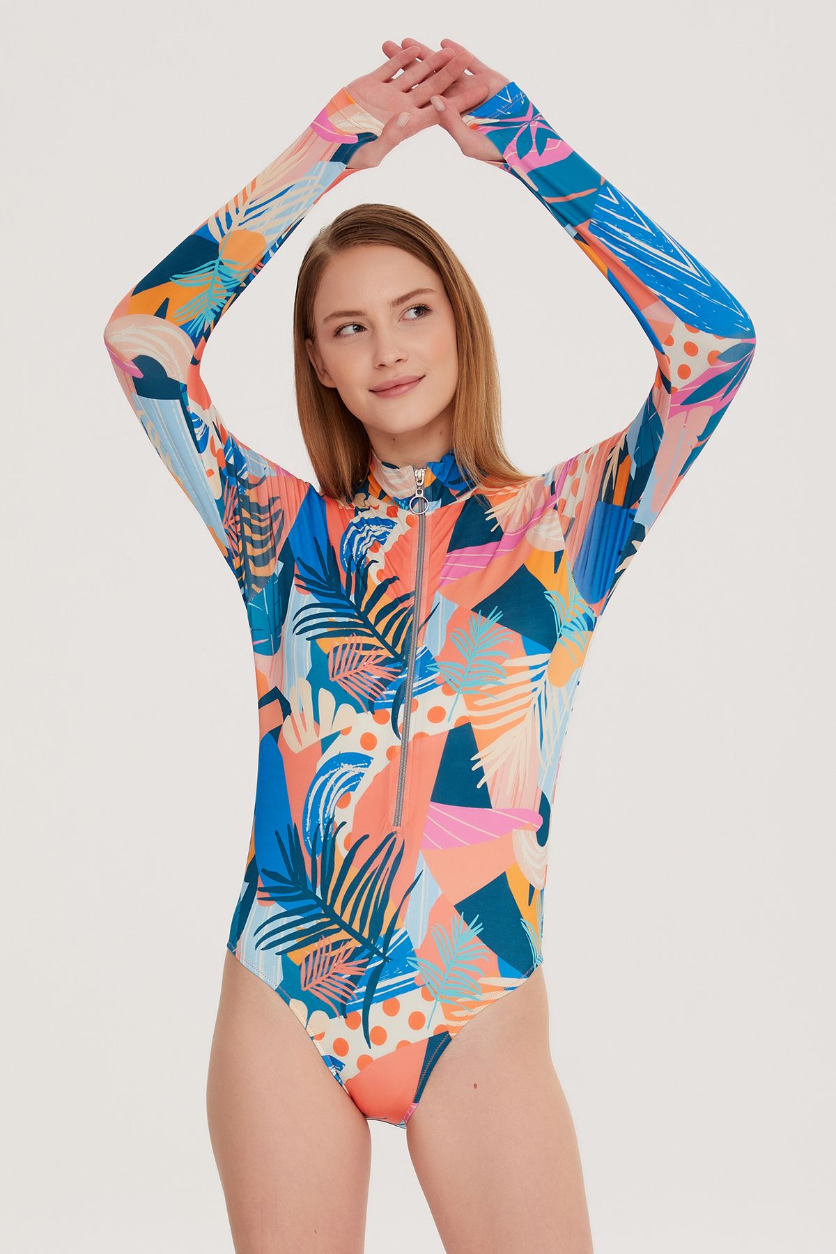 Remsa Mayo-Costum de baie pentru înotător Costum de baie Remsa R092A înotător exotic 7