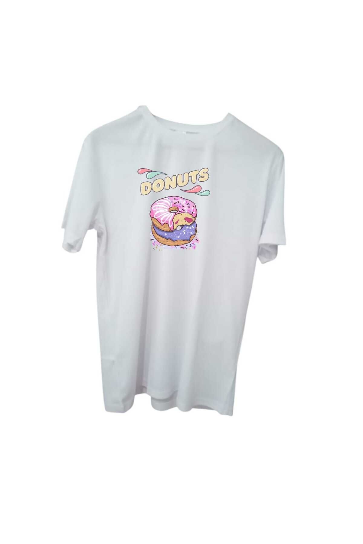 Store Donut's Görselli Kişiye Özel Tasarım Unisex T-Shirt