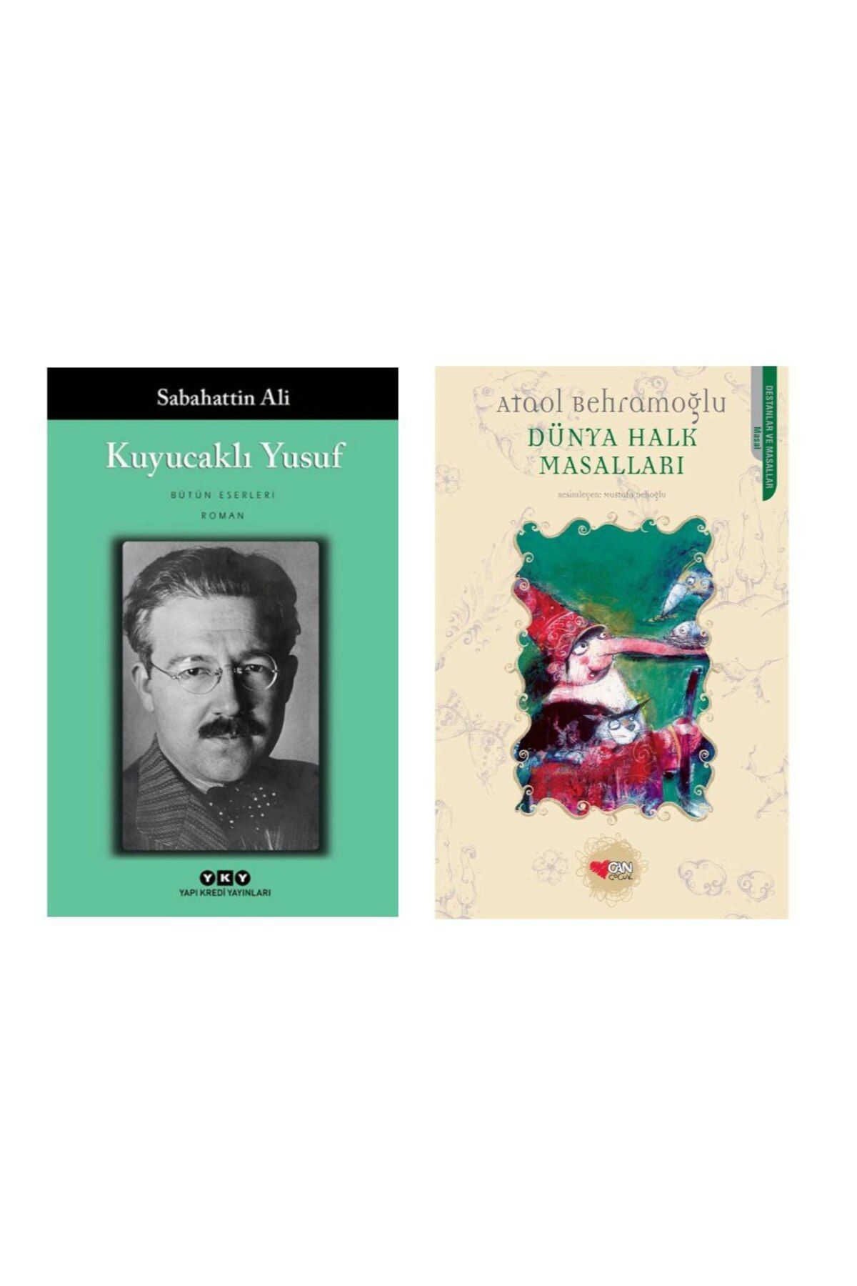 Yapı Kredi Yayınları Kuyucaklı Yusuf - Sabahattin Ali - Püsküllü (Çıngıraklı) Deve - Samed Behrengi