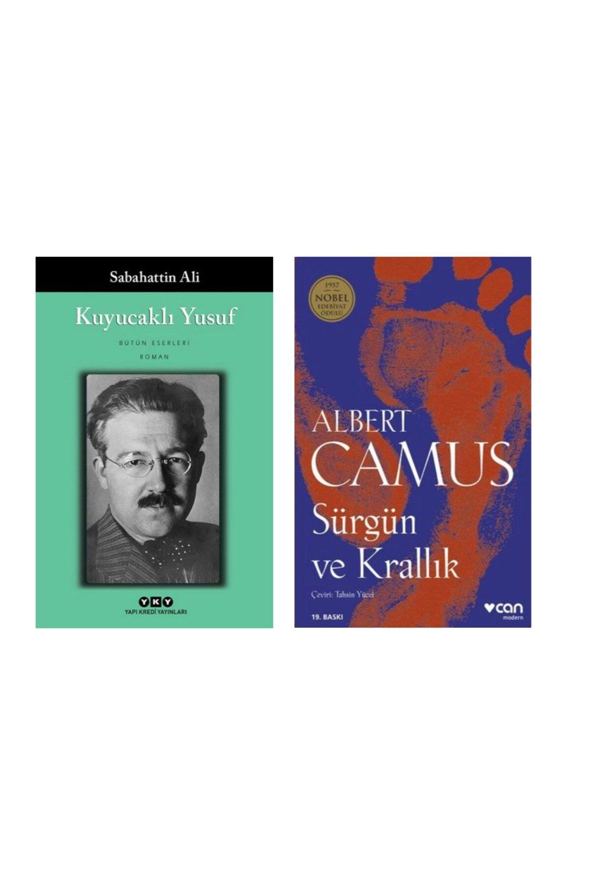 Yapı Kredi Yayınları Kuyucaklı Yusuf - Sabahattin Ali - Sürgün ve Krallık Albert Camus