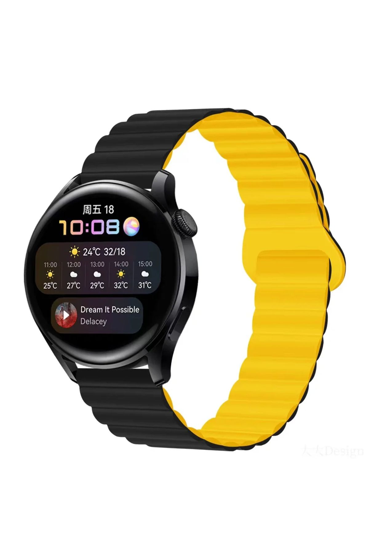 MMPSHOP Xiaomi Redmi Watch 5 Active/lite Amazfit Gtr 2e 47mm Uyumlu 22mm Manyetik Süet Dokulu Kordon