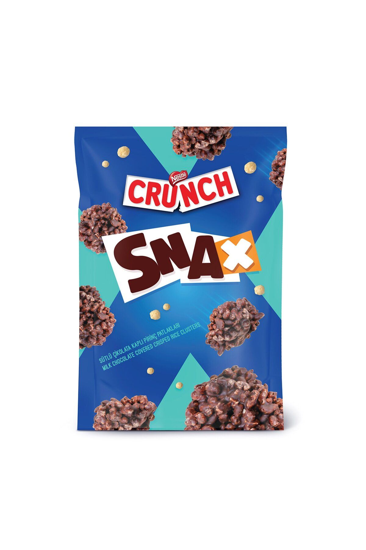 Nestle Crunch Snax Sütlü Çikolata Kaplı Pirinç Patlakları 90 G