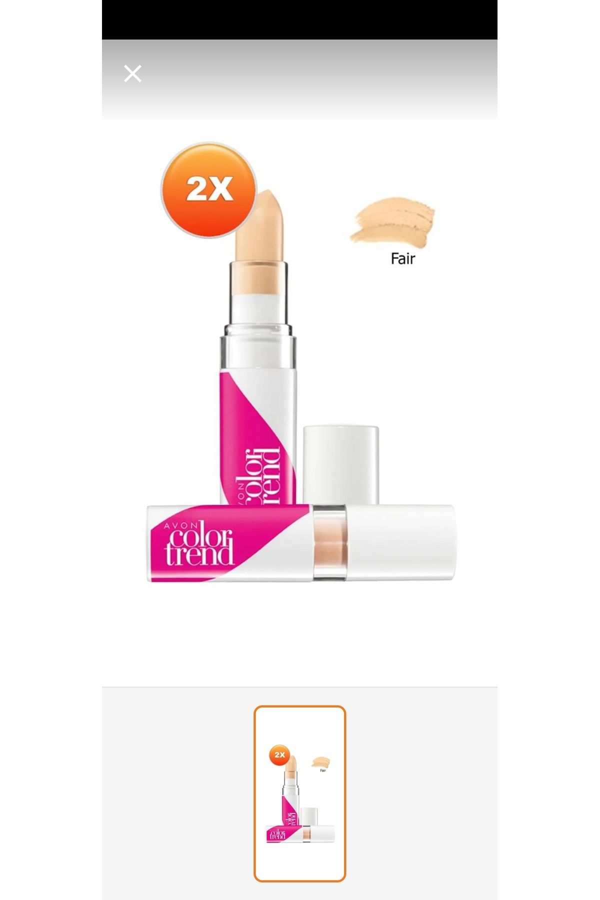 AVON fair kapatıcı 2li gonderilir