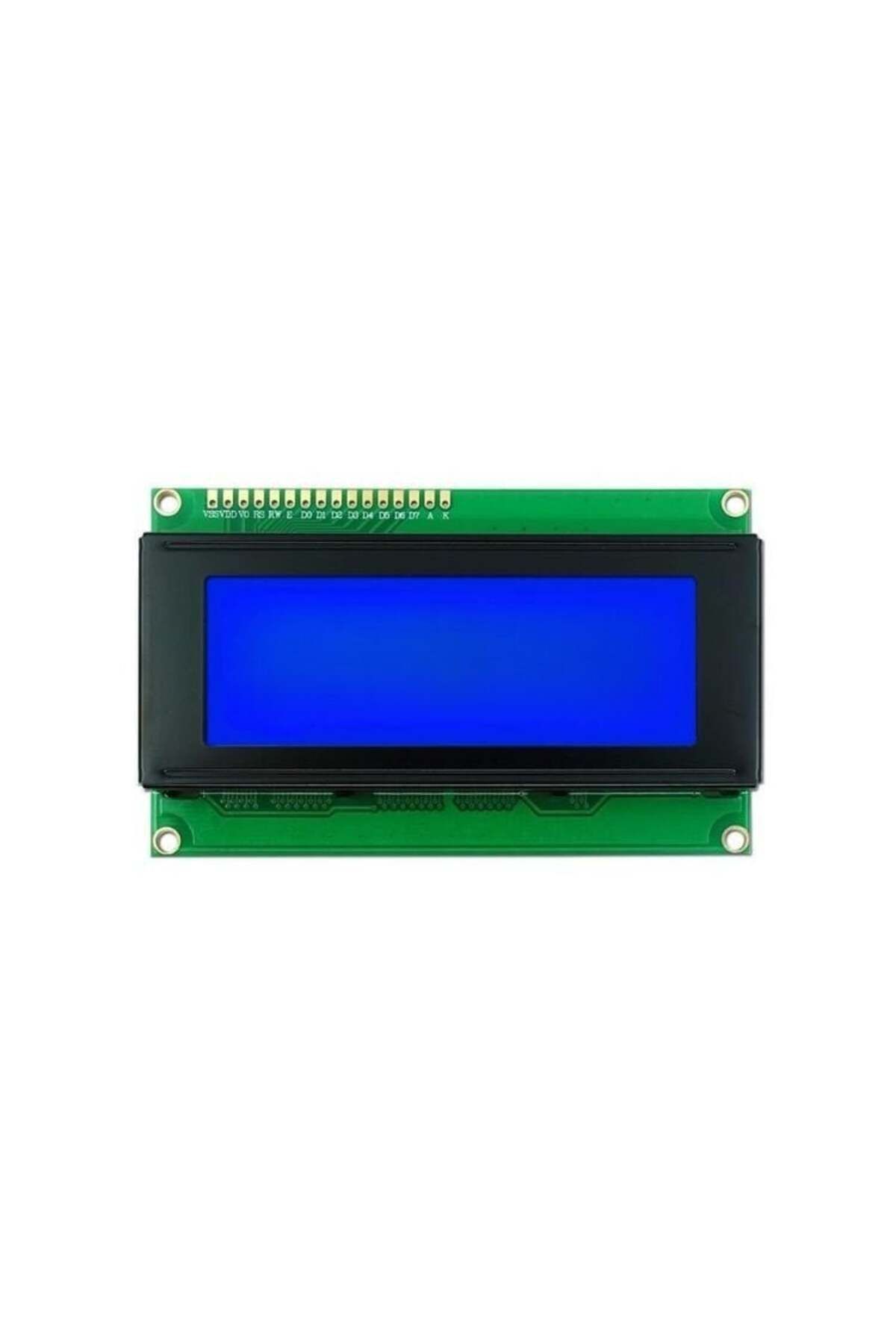 Rakun Robotik 20x4 LCD Ekran - Mavi Üzerine Beyaz