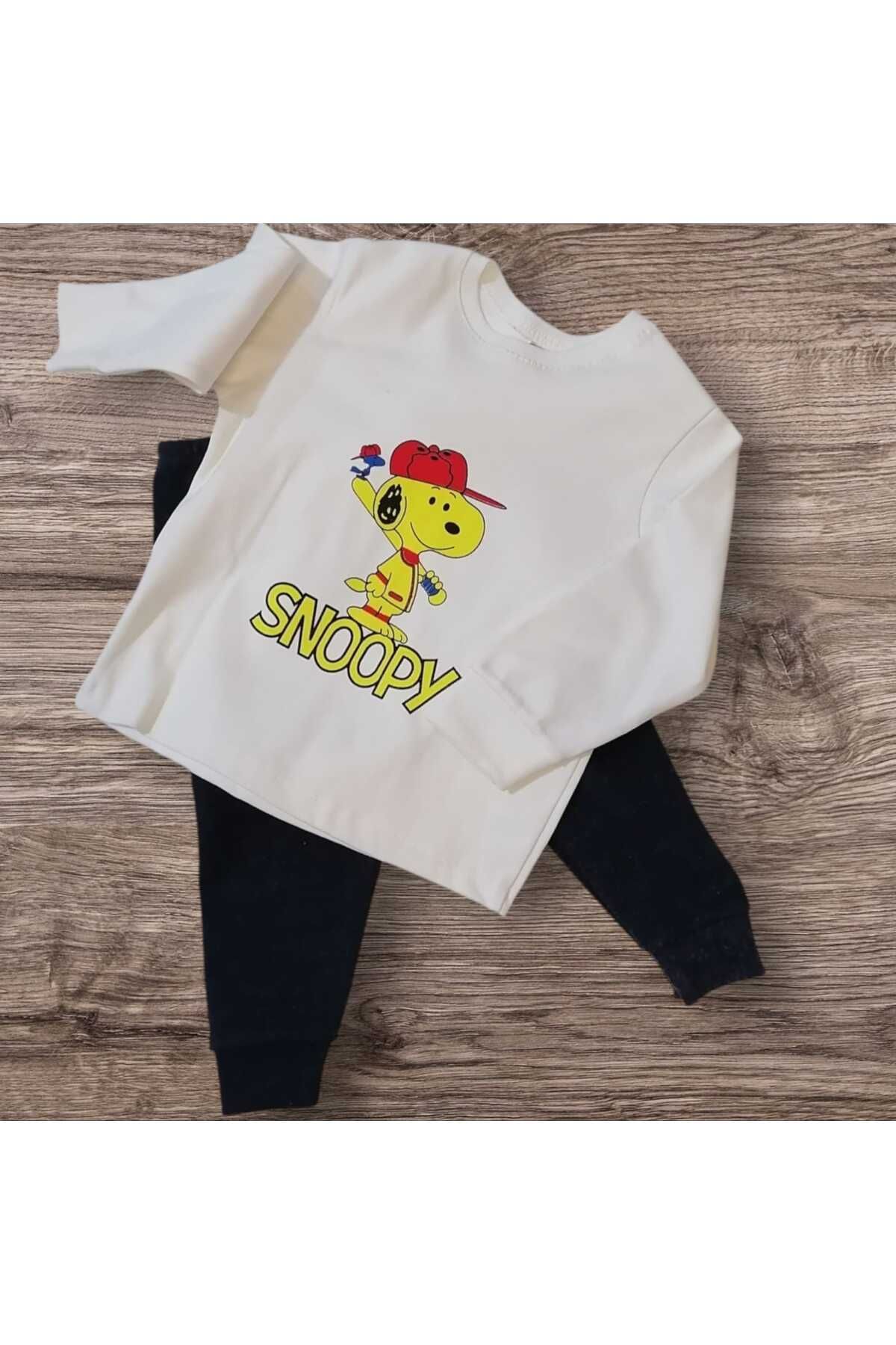 BBkidswear Erkek bebek baskılı eşofman  takımı