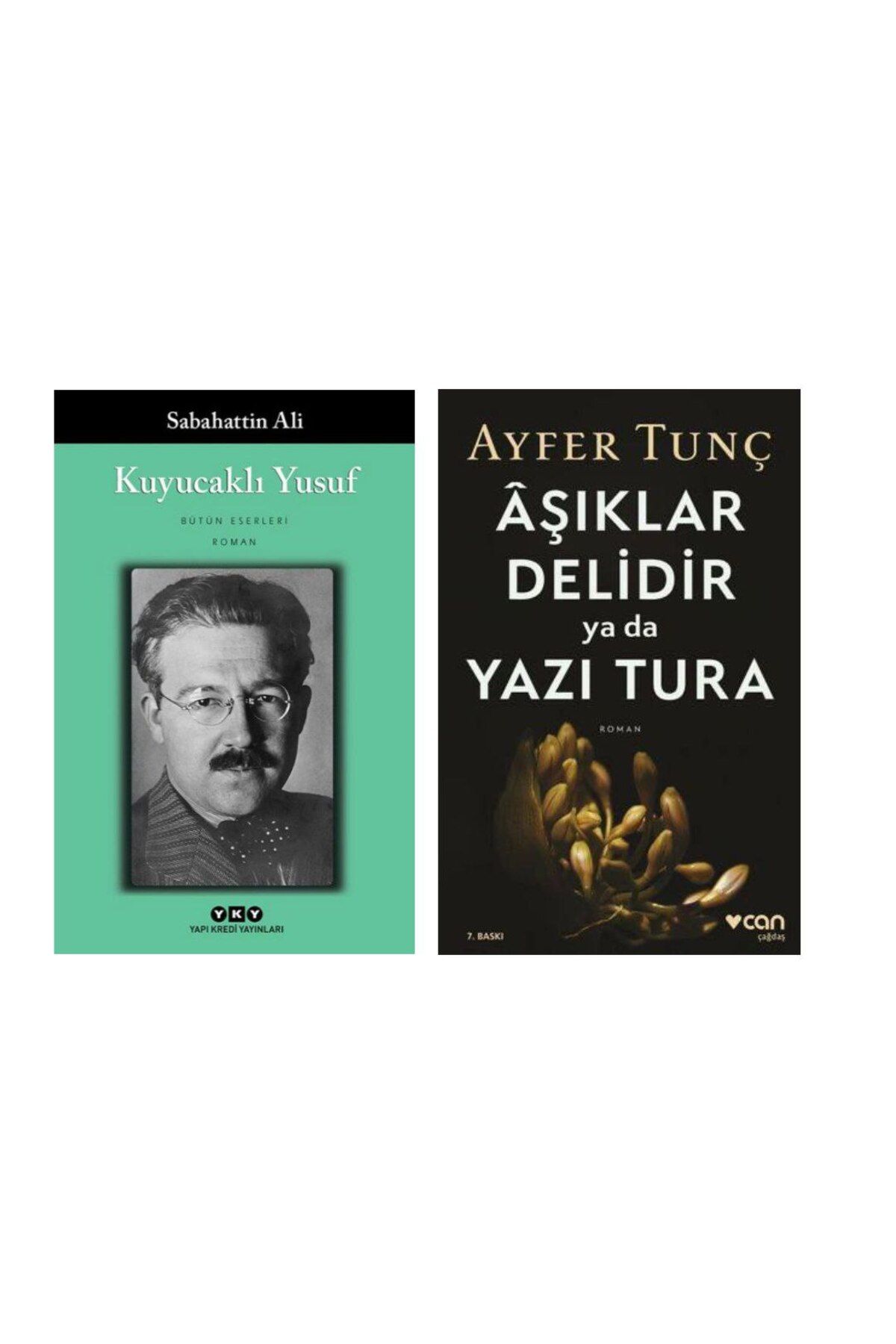 Yapı Kredi Yayınları Kuyucaklı Yusuf - Sabahattin Ali - Aşıklar Delidir Ya Da Yazı Tura - Ayfer Tunç