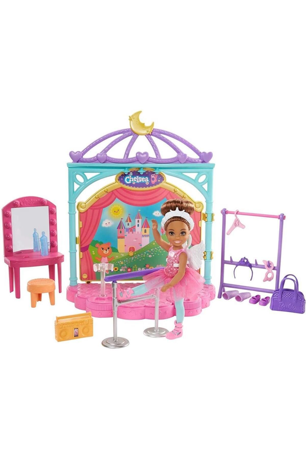 Barbie-Ghv81 Clup Chelsea Ballet Playset*--* 1