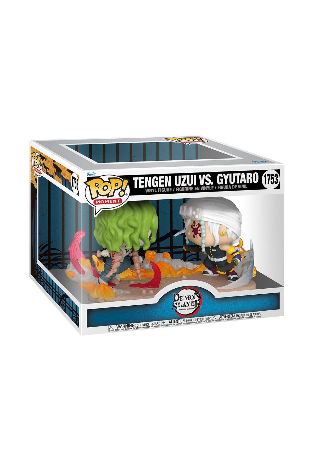 Funko POP Moments: DS - Tengen Uzui Vs Gyutaro - Demon Slayer Anime Figür