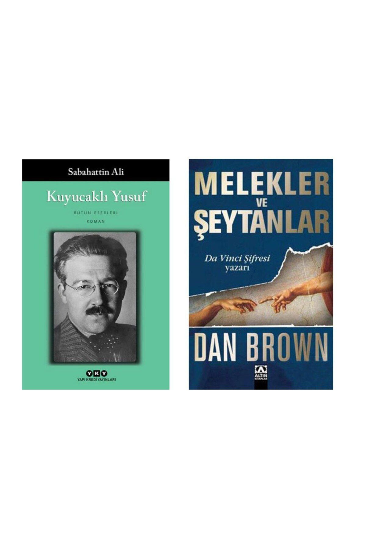 Yapı Kredi Yayınları Kuyucaklı Yusuf - Sabahattin Ali - Melekler ve Şeytanlar - Dan Brown