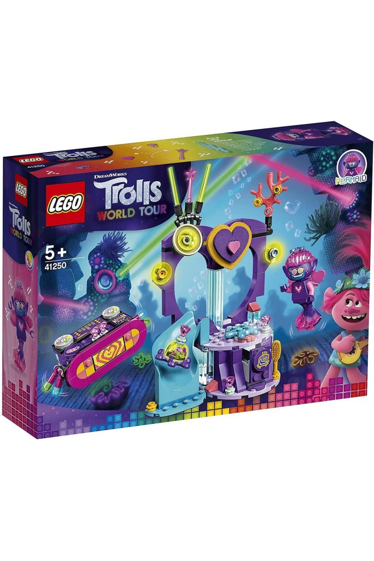 LEGO-LEGO Trolls World Tour Techno Reef Dance Party Set 41250 1