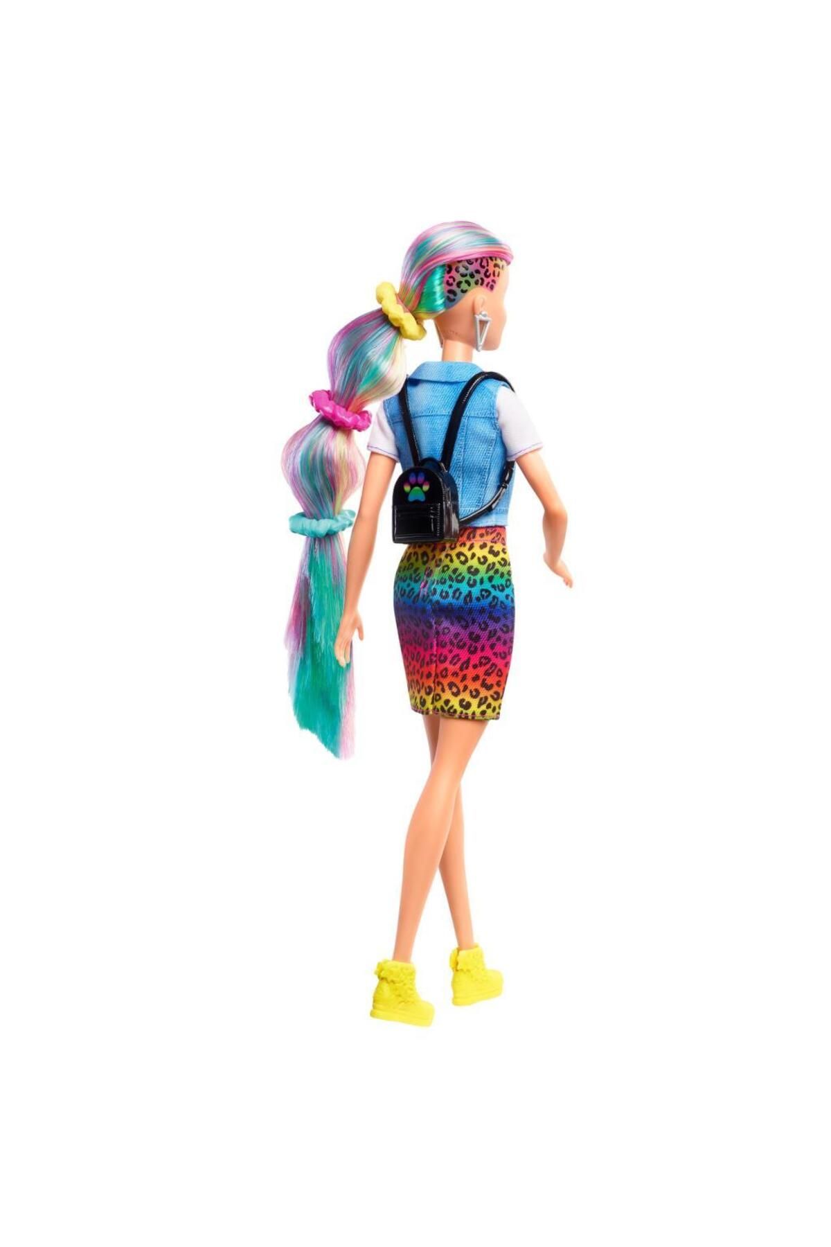 Barbie-Baby GRN81 - Leopard Patterned Hair 7