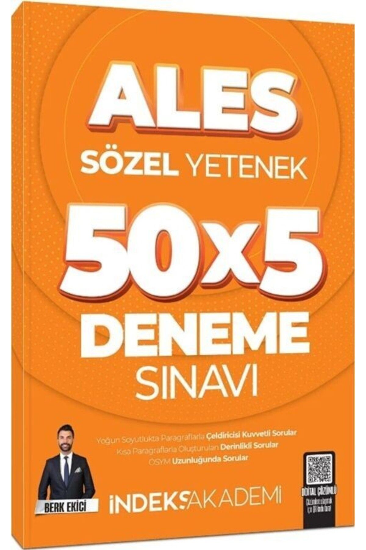 Ankara Kitap Merkezi 2025 ALES Sözel Yetenek 5 Deneme İndeks Akademi