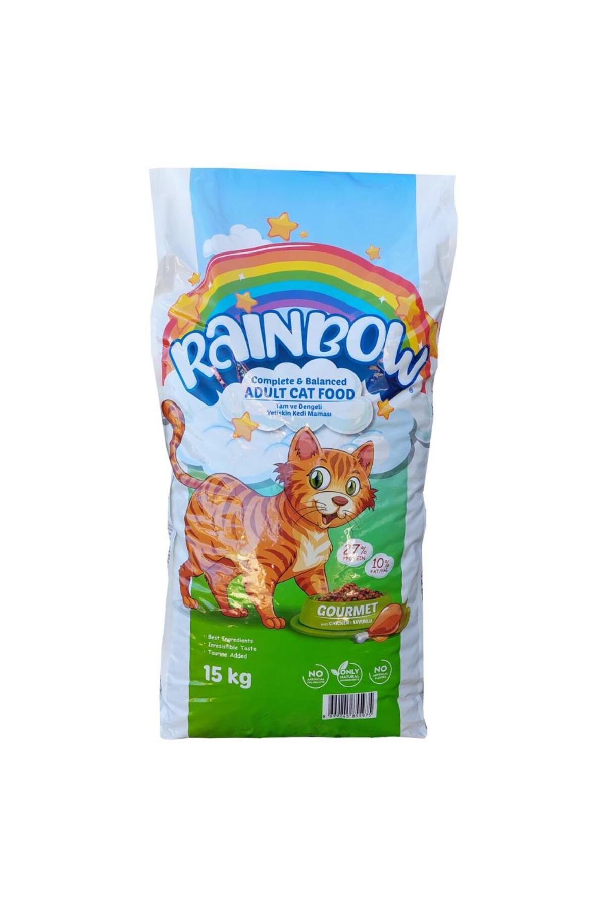 DIGERUI Rainbow Gourmet Yetişkin Kedi Maması Tavuklu 15 kg