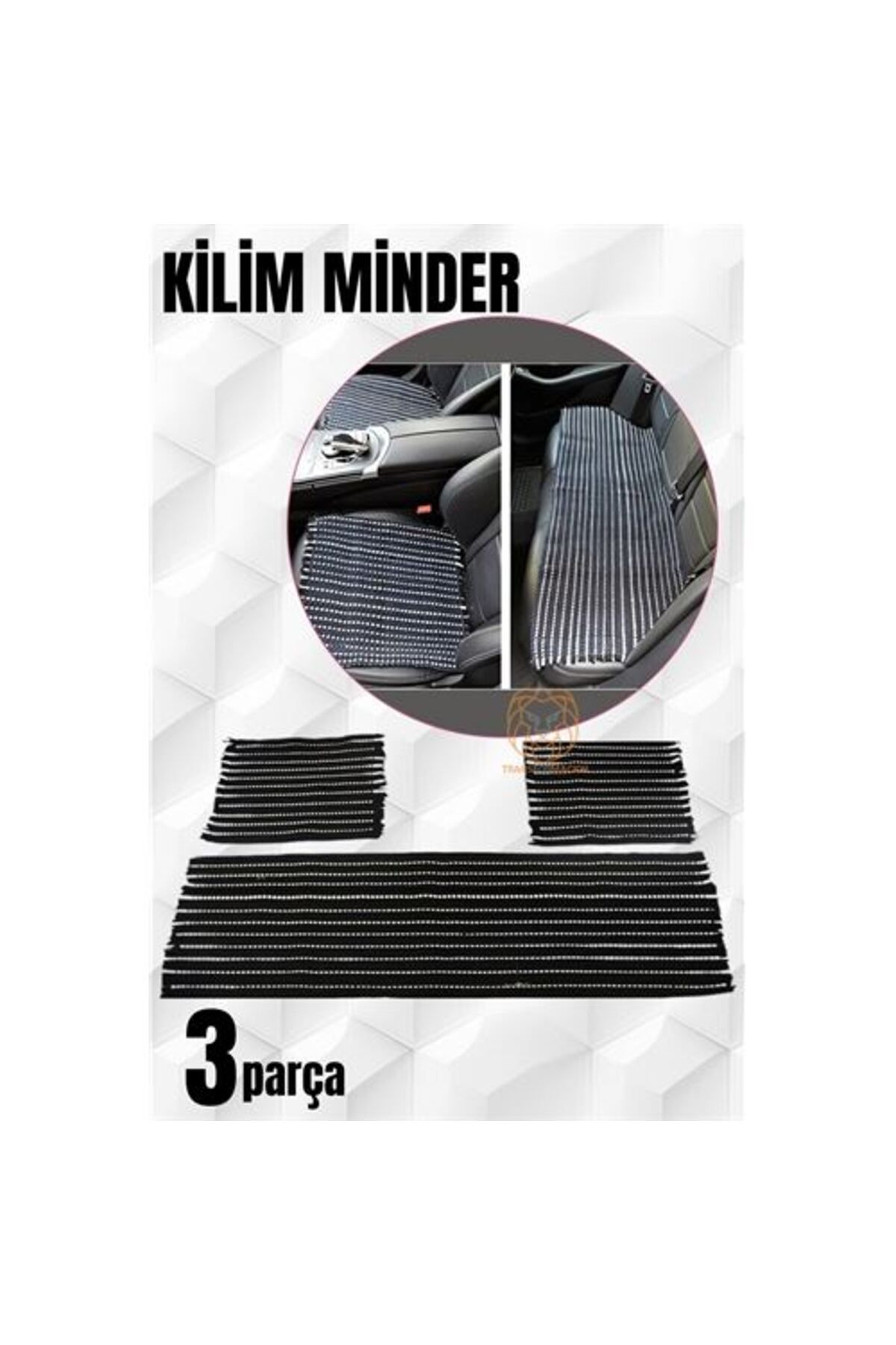 ACSMarket-Rug Cushion Set Instead of Front and Rear Seat 1