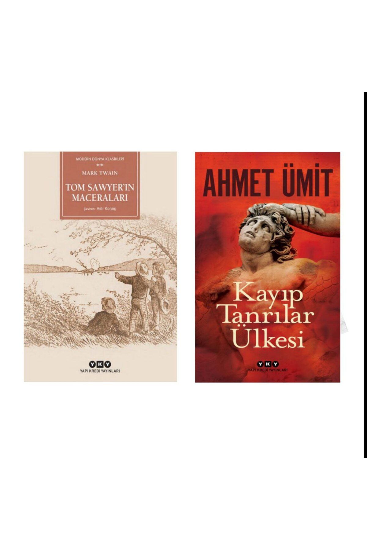 Yapı Kredi Yayınları Tom Sawyerin Maceraları-Mark Twain Kayıp Tanrılar Ülkesi - Ahmet Ümit