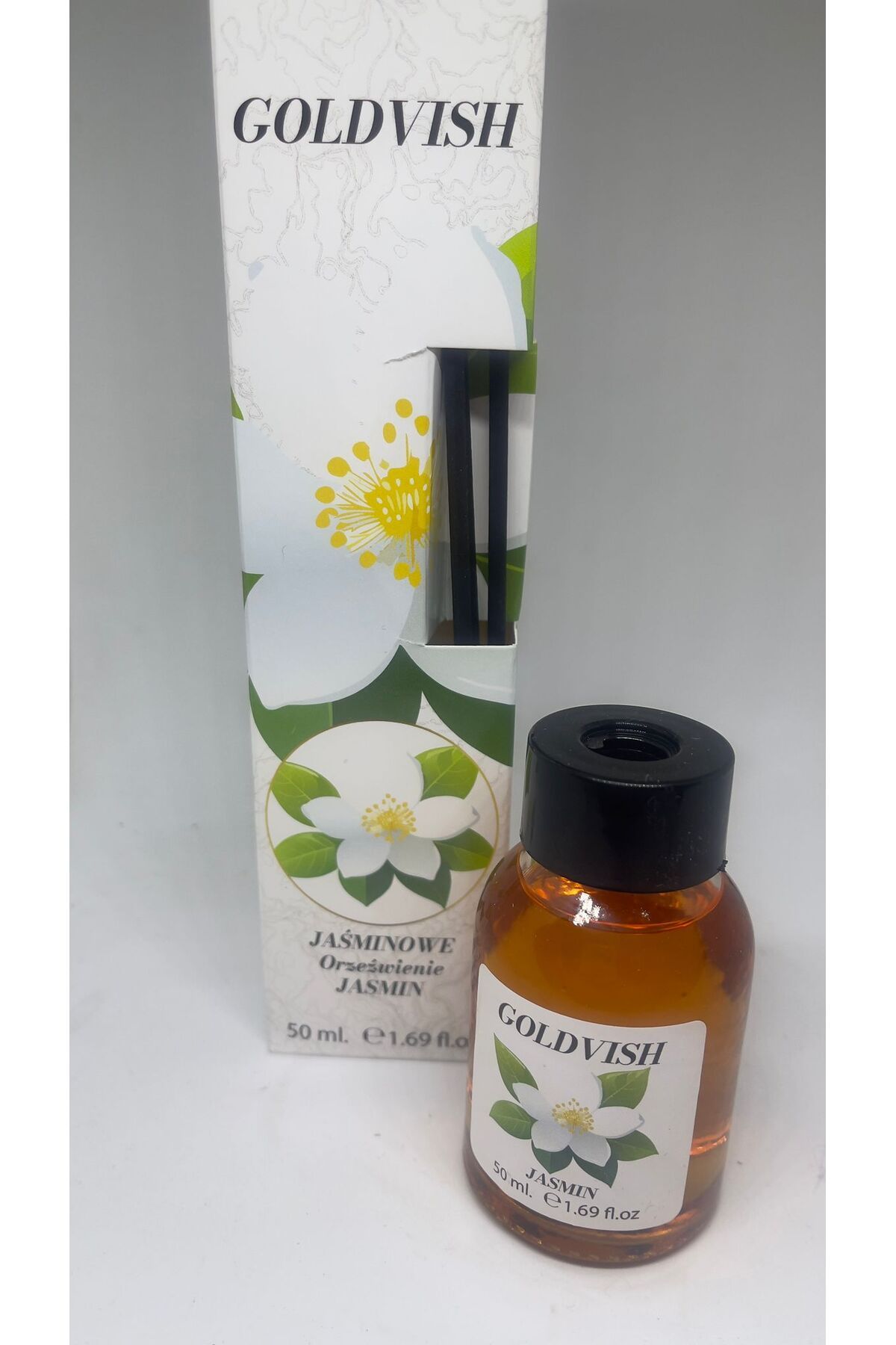 Umut GOLDVİSH JASMİN FLOWER BAMBU ÇUBUKLU ODA ORTAM KOKUSU 50 ML KALICI ESANS