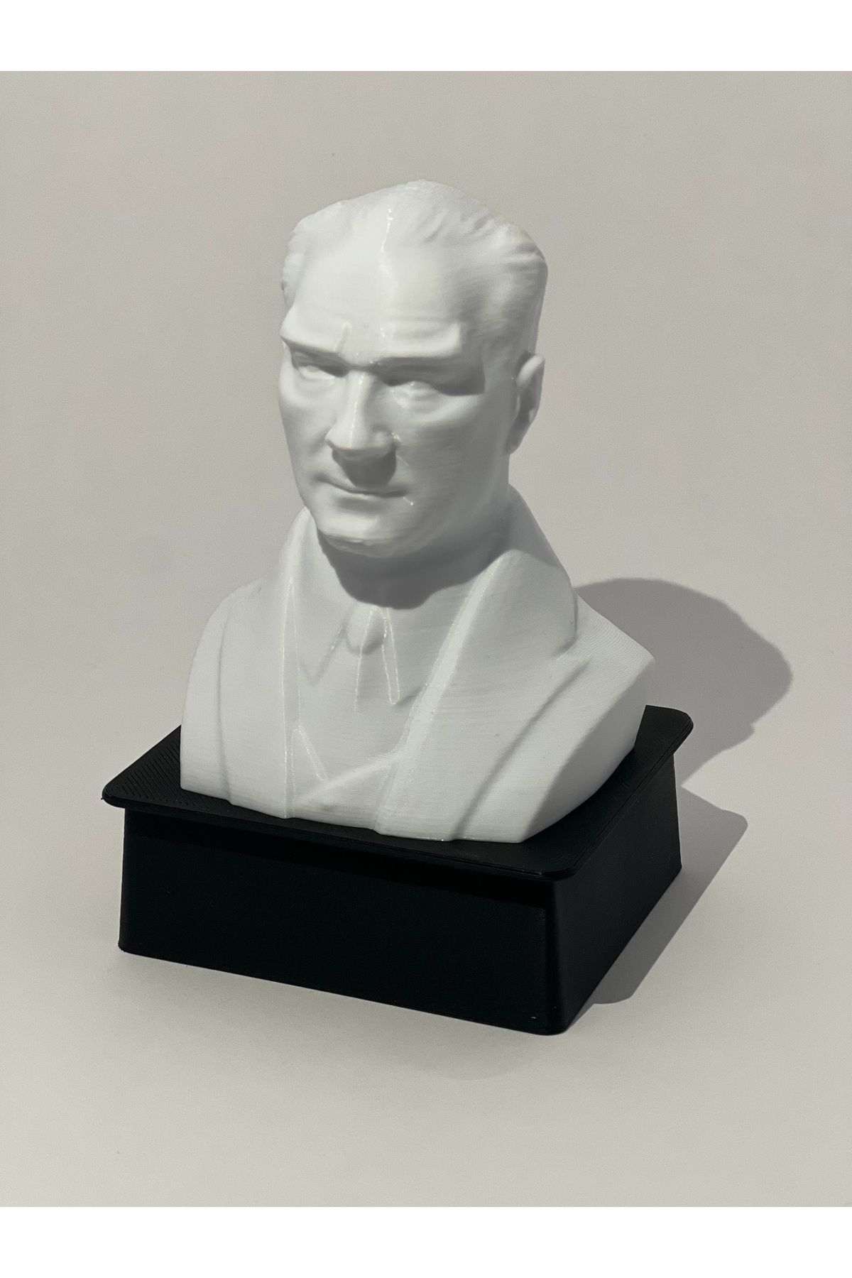 BuloticArt Atatürk Büstü - 3D Baskı Dekoratif Masa Üstü Biblo