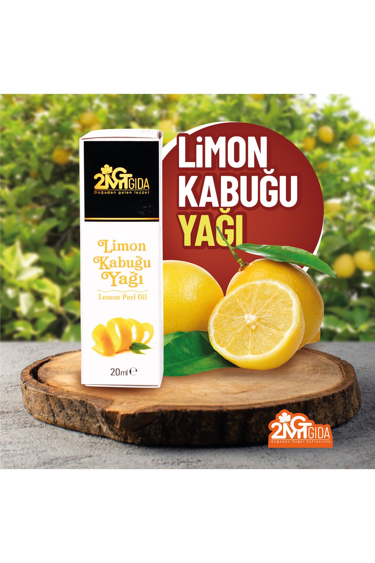 2MGT Limon Kabuğu Yağı