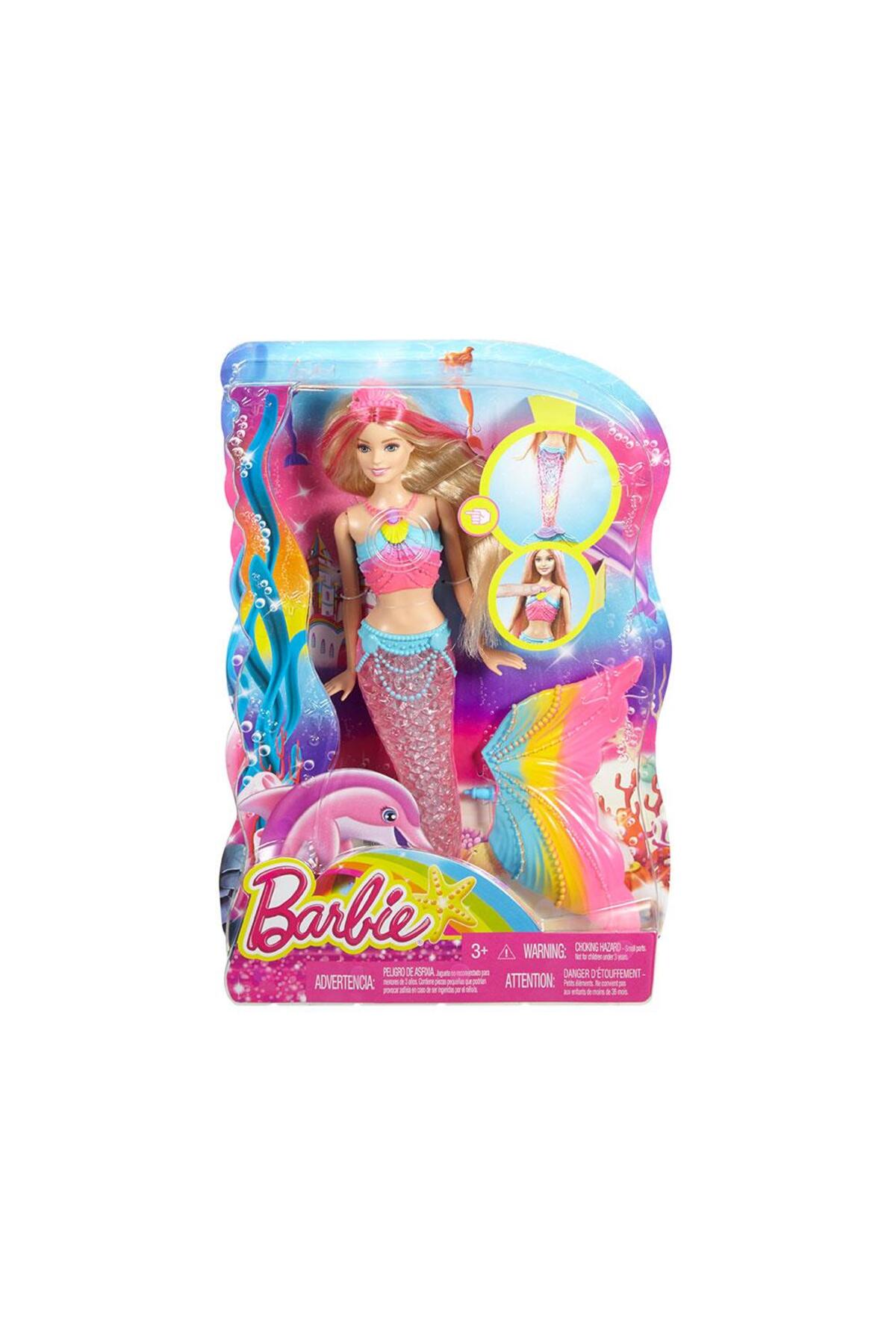 Barbie Gökkuşağı Işıklı Denizkızı Dhc40 fotoğrafı 6 (önizleme)