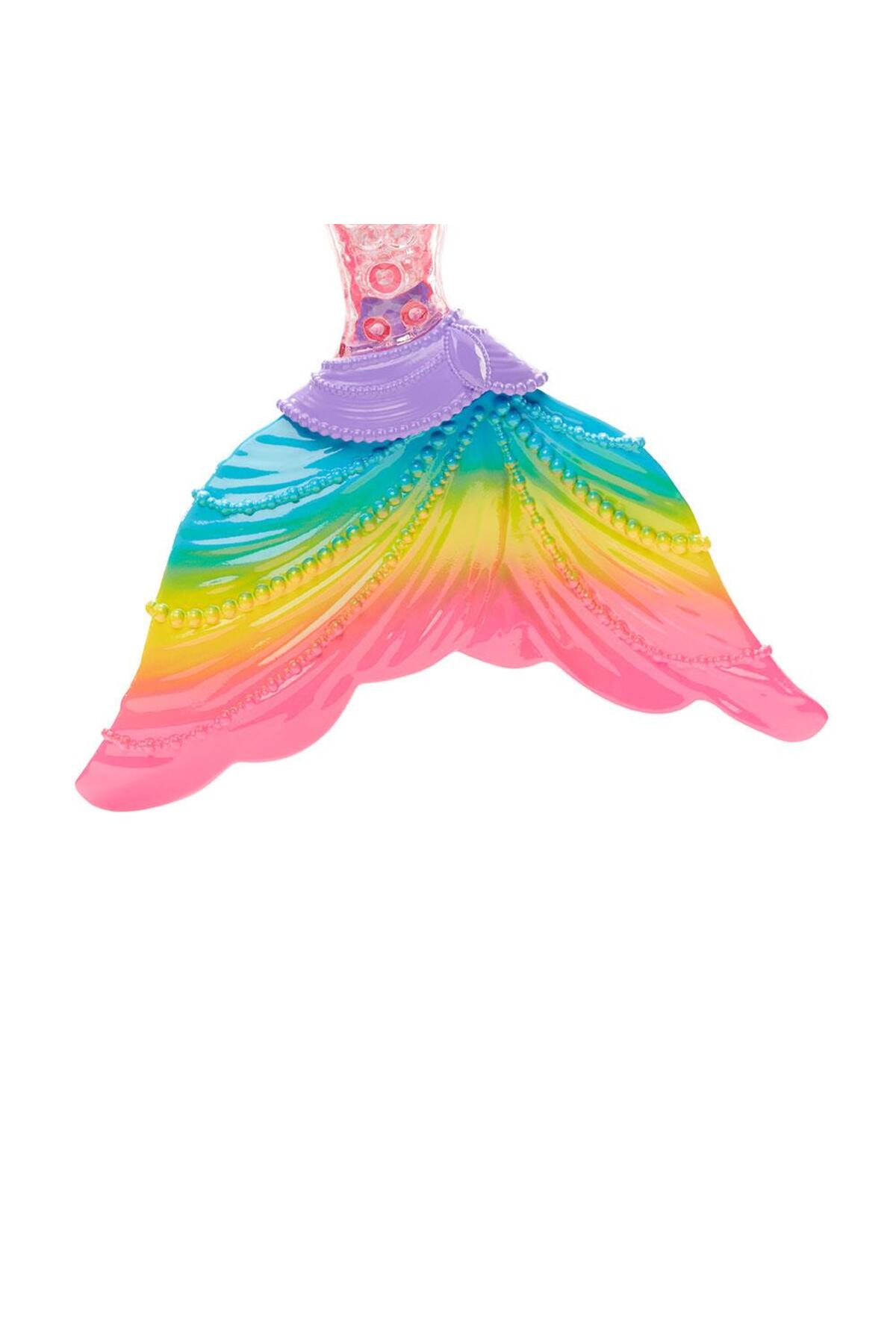 Barbie Gökkuşağı Işıklı Denizkızı Dhc40 fotoğrafı 3 (önizleme)