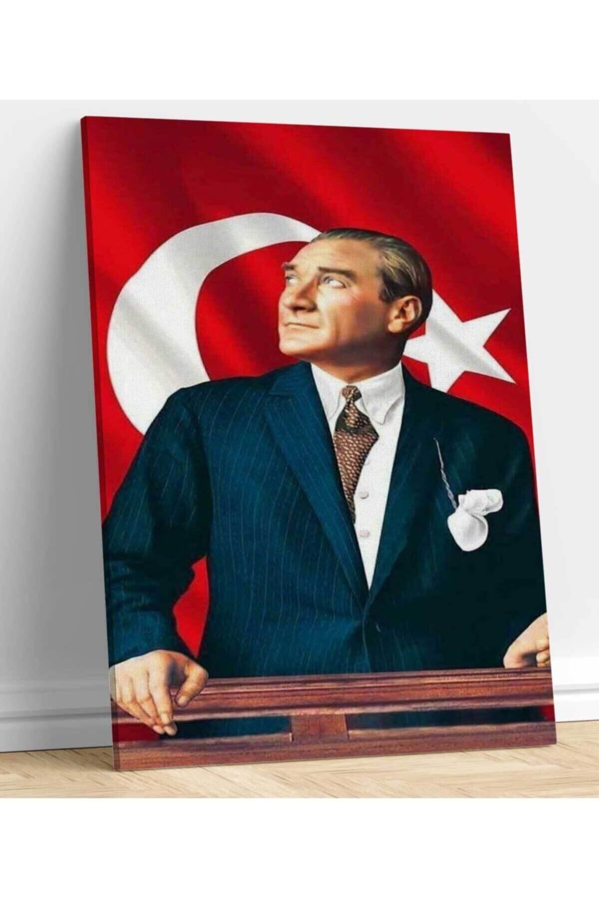 BiTablom Atatürk Kanvas Tablo