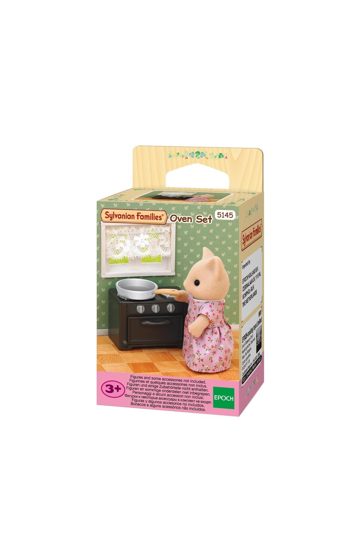 SYLVANIAN FAMILIES-5145 Model Oven Set 3