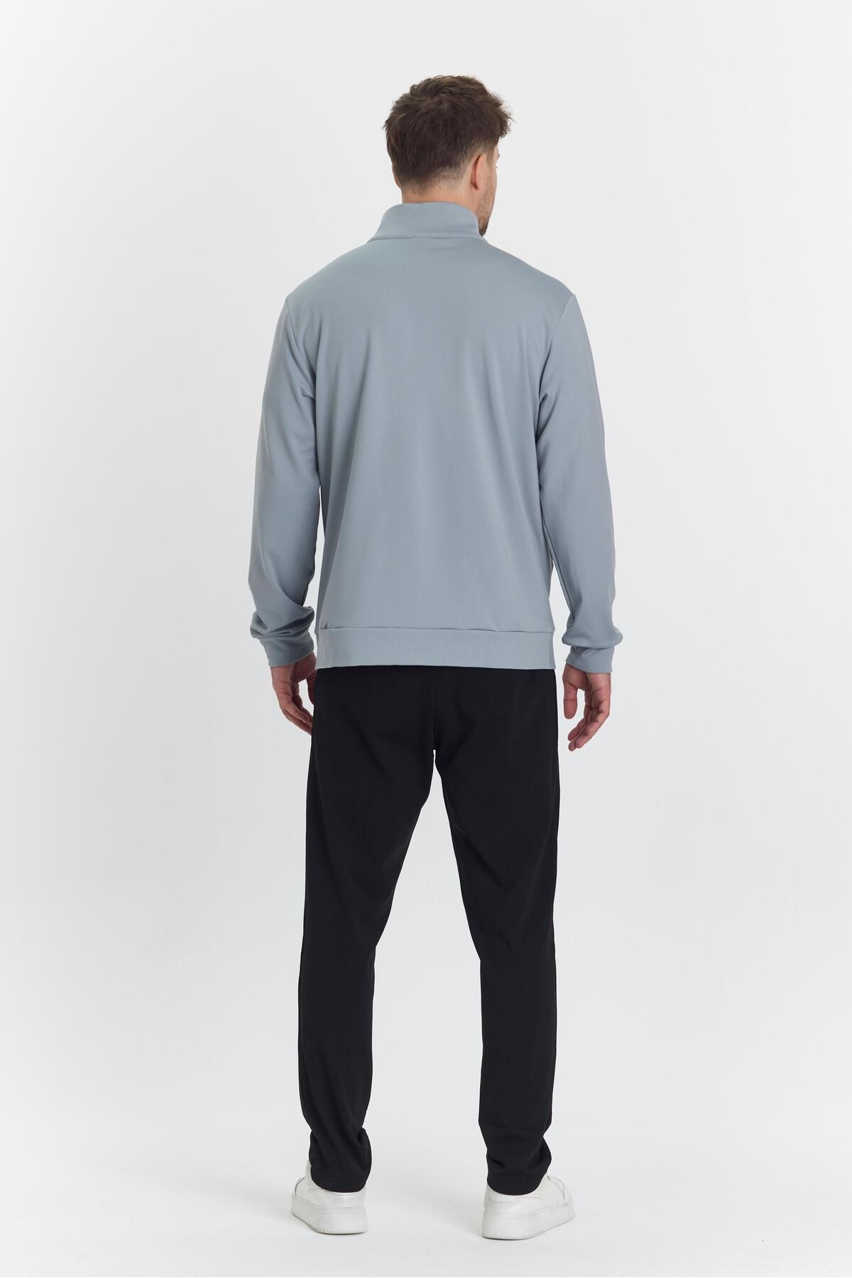 Marco Ferry-طقم بدلة رياضية للرجال - Raised Diver Gray 5726-G 6