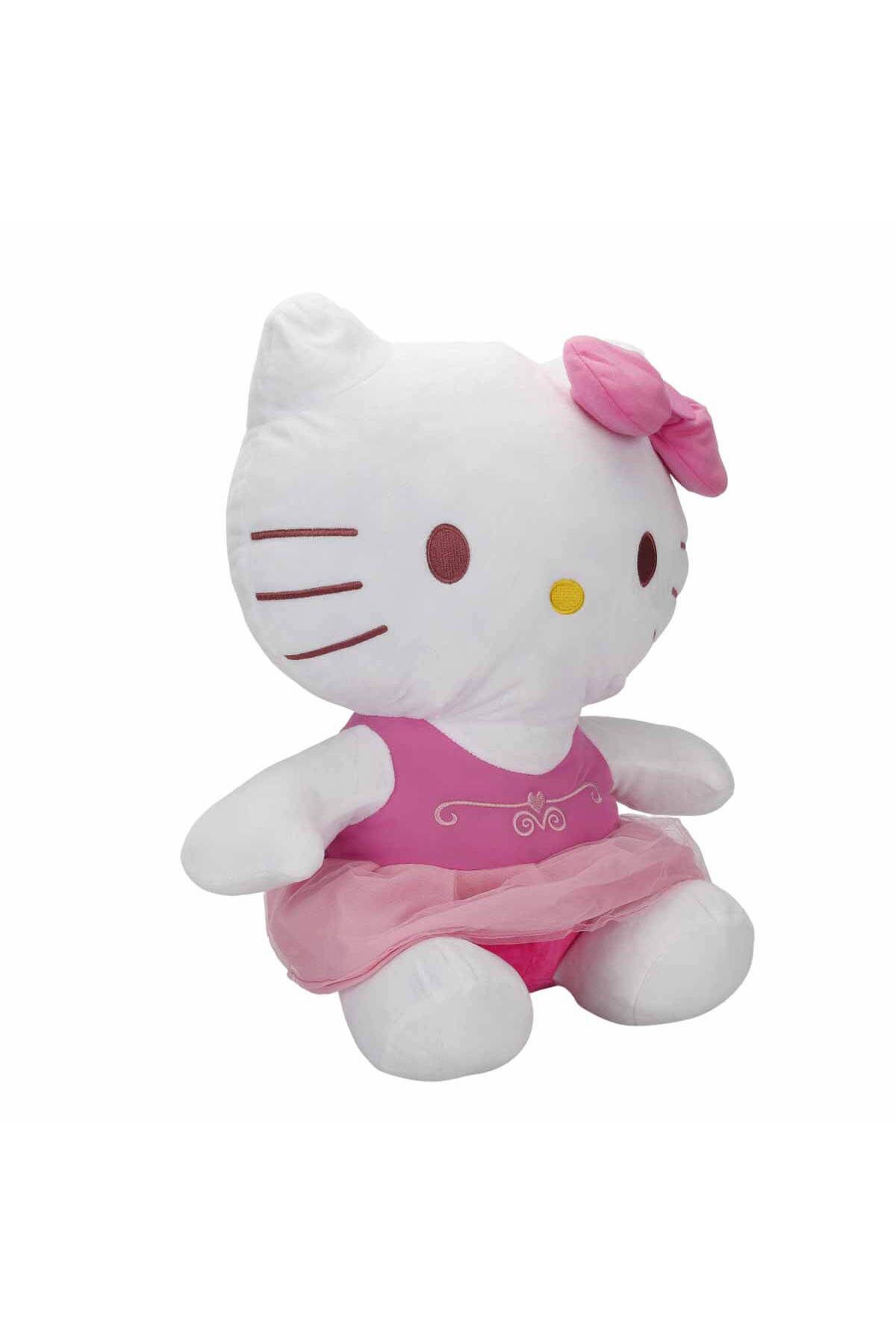 Hello Kitty Fiyonklu Pelüş Pembe 50 cm 2093