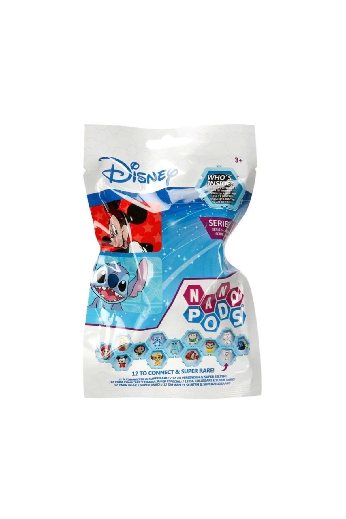 TWOX Çocuk Gelişim 40287 Disney Pixar Nano Kapsül Sürpriz Paket -Sunman