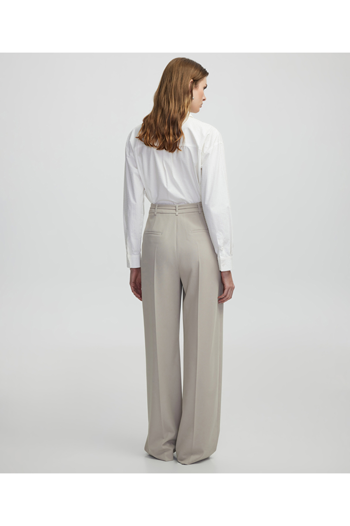 İpekyol  İnce kuşaklı pantolon - Görsel 6
