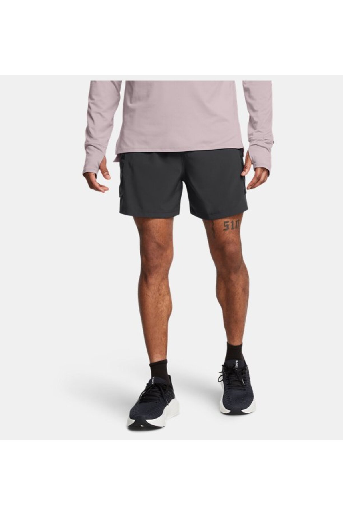 آندر آرمور شلوارک مردانه UA Trail Run سایز ۵ اینچ، کد ۱۳۸۳۲۳۶-۰۱۶