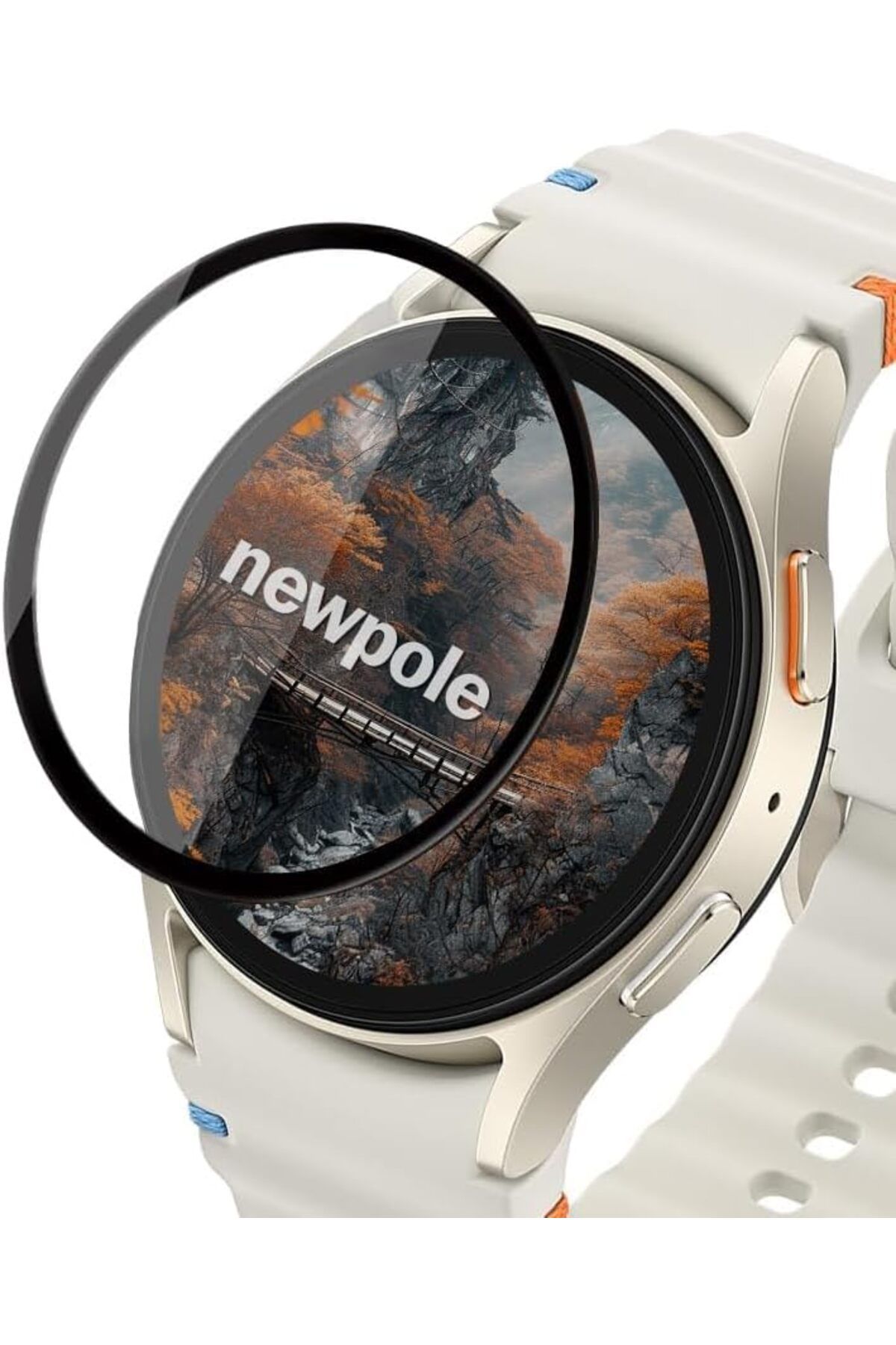 STOREMAX lvnmblya Watch Ekran Koruyucu Watch 7 44mm için Nano Ekran Koruyucu Kırılmaz Cam Yüksek Hassasiy