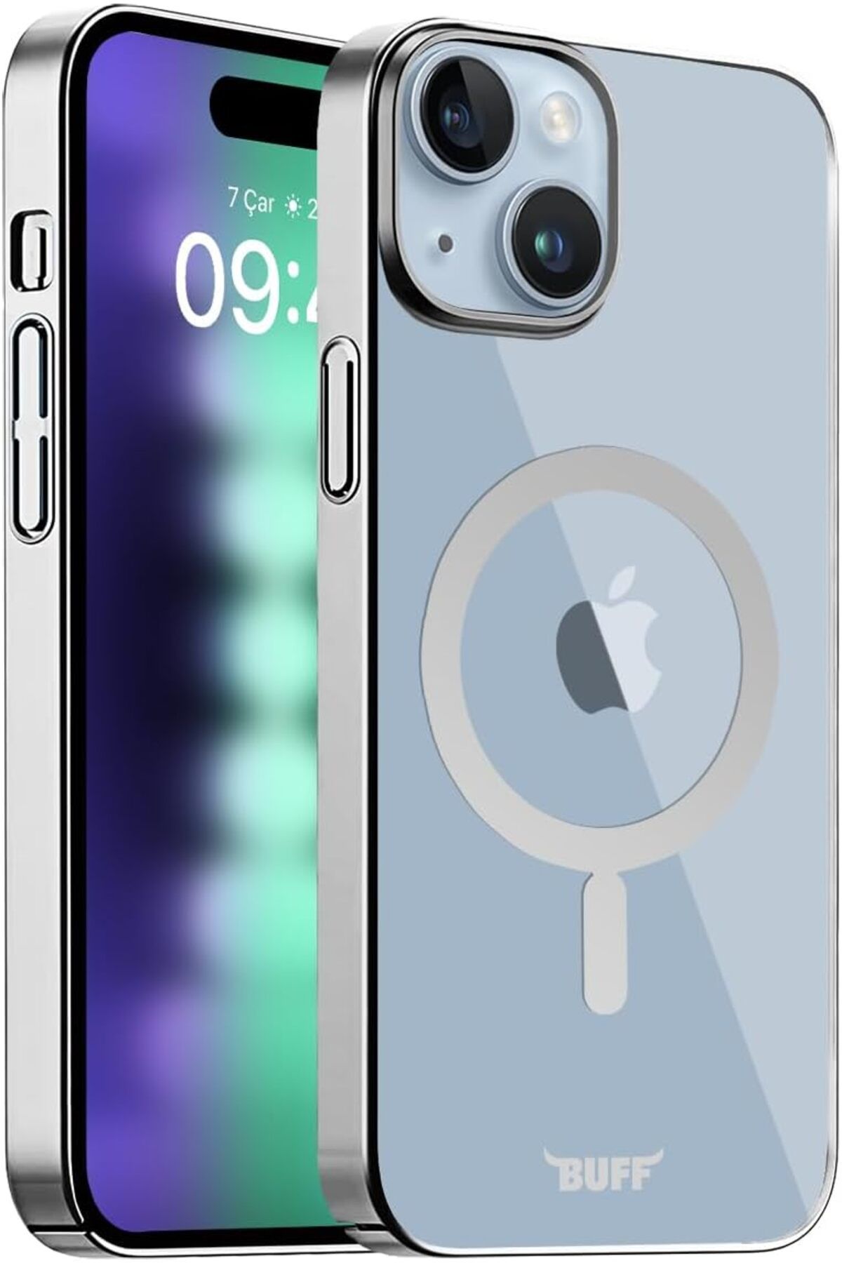 STOREMAX lbstorex LABS iPhone 15 Plus ile Uyumlu MagSafe Uyumlu Slim Fit Kılıf Kablosuz Şarj Destekleyen S