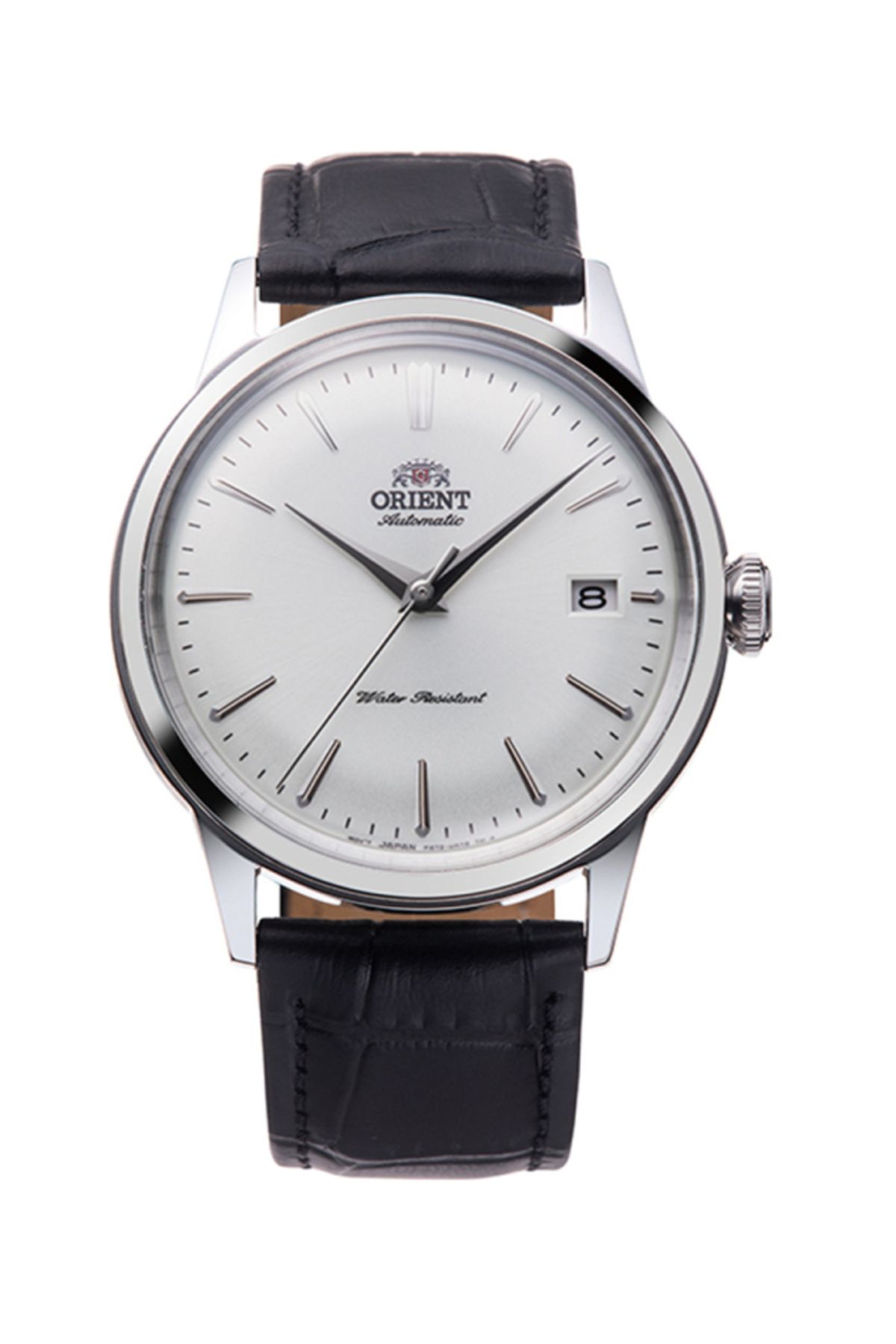 Orient Bambino RA-AC0M03S30B Kurmalı Otomatik Deri Siyah Beyaz Kadran 42 mm Erkek Kol Saati