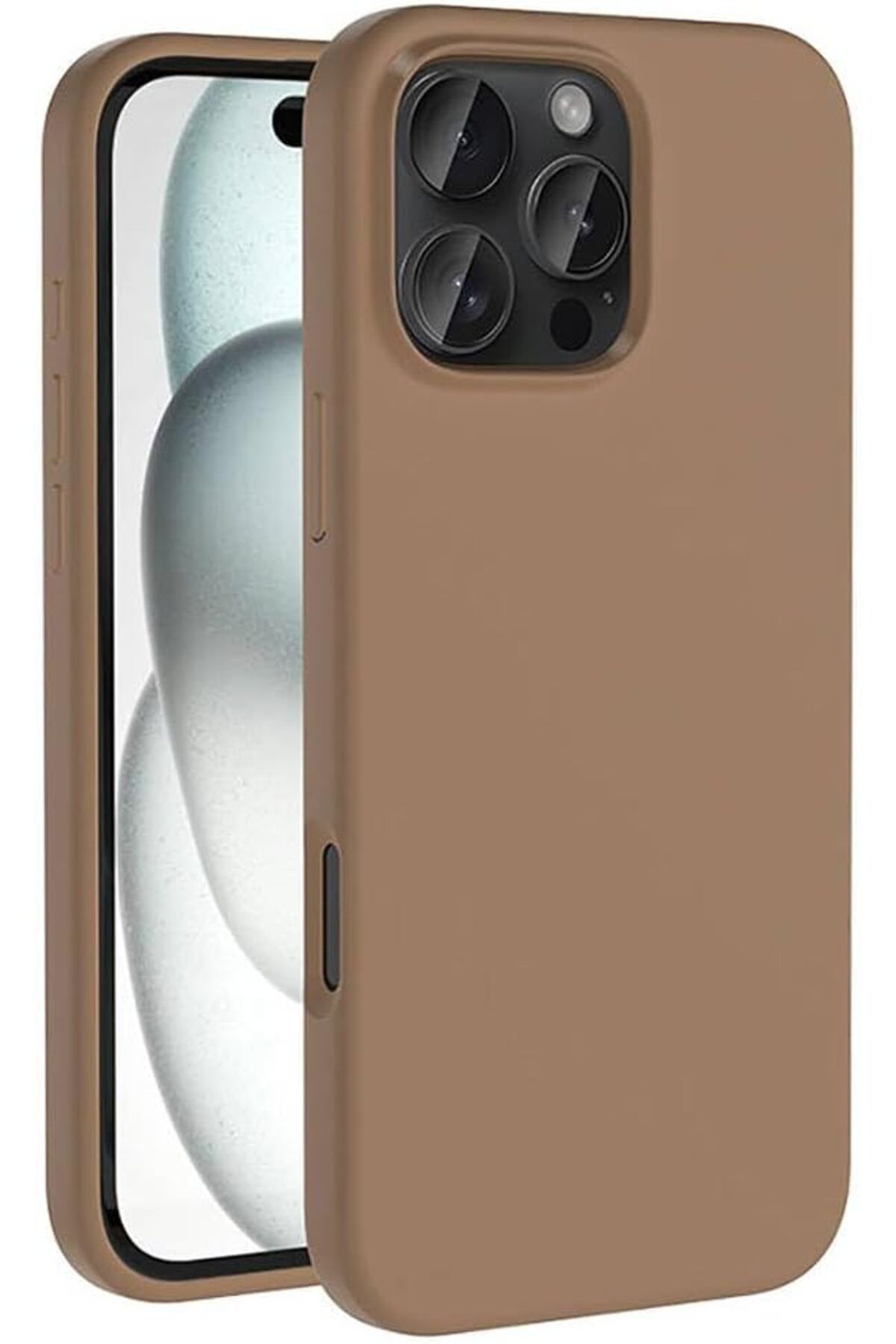 STOREMAX dlshop İle Uyumlu iPhone 16 Pro Max Kılıf Magsafe Şarj Özellikli Sıvı Teknolojili Silinebilir