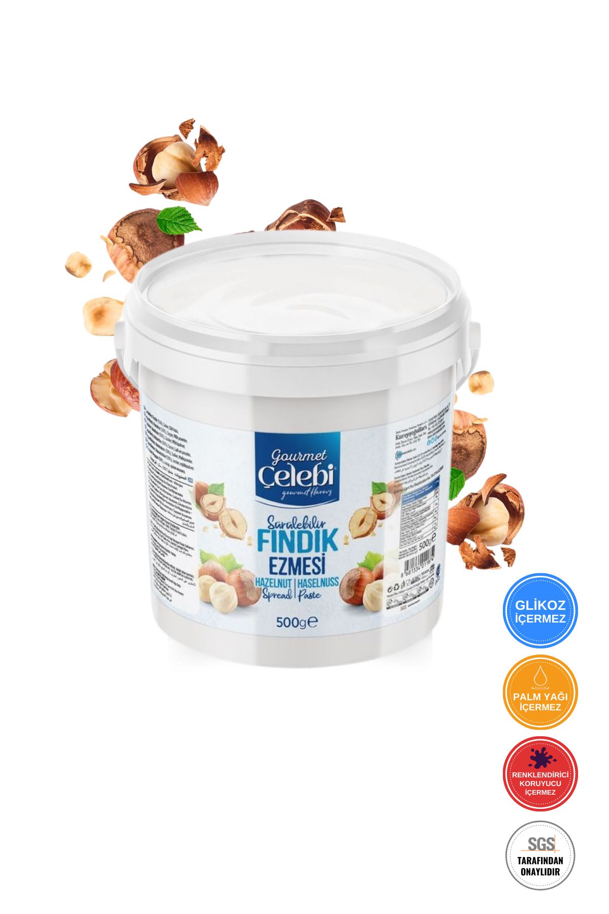 gourmet çelebi Fındık ezmesi 500 gr.