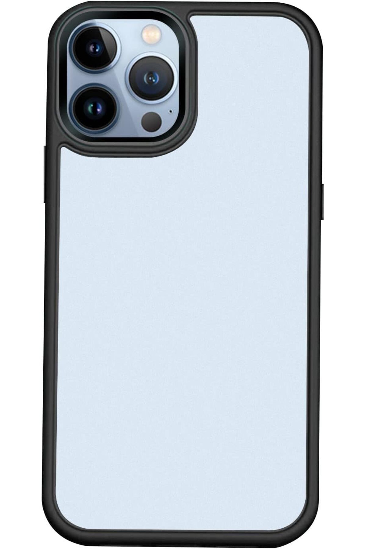 STOREMAX cmllashop iPhone 13 Pro uyumlu HİBRİT TPU+PC Yarı Saydam ULTRASHOCK Kılıf (Siyah) 542093