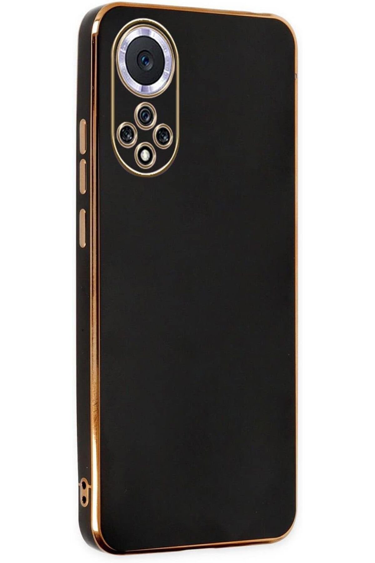 STOREMAX bystoreby Nova 9 için Kılıf Olive Plated Siyah [Nova 9 ile Uyumlu Kılıf - Siyah] NewDesing 6462