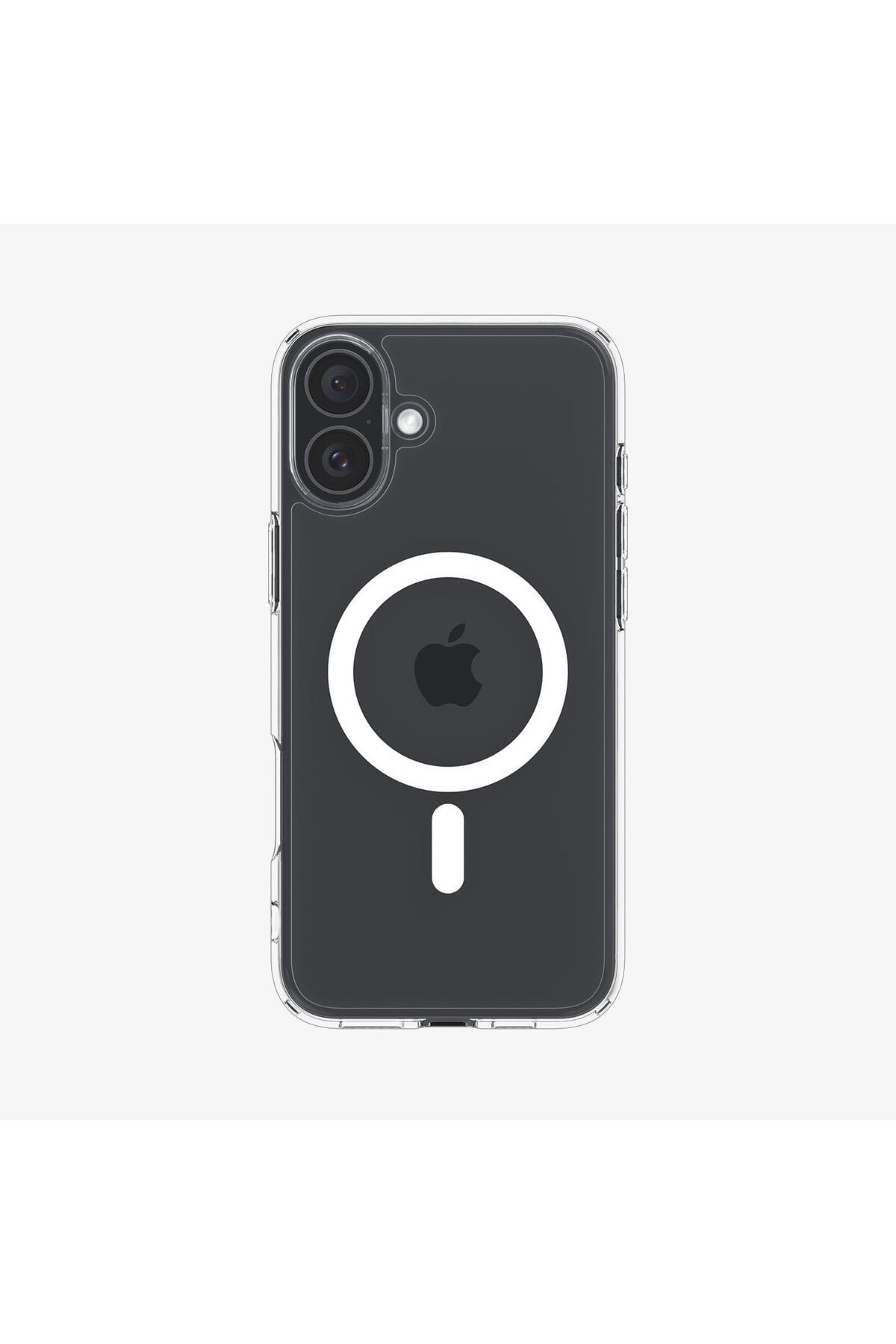 STOREMAX cmllashop iPhone 16 Plus Kılıf Crystal Hybrid MagFit MagSafe özellikli White - ACS08096 542093