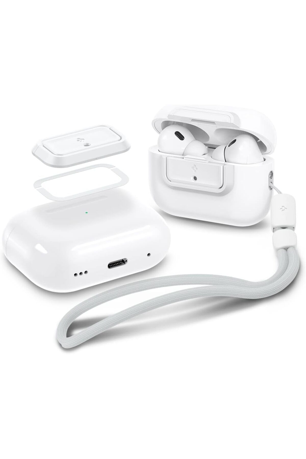 STOREMAX ysstorex AirPods Pro / AirPods Pro 2.nesil Uyumlu Koruma Kilidi Lock Fit M White - ASD06090 StarColx
