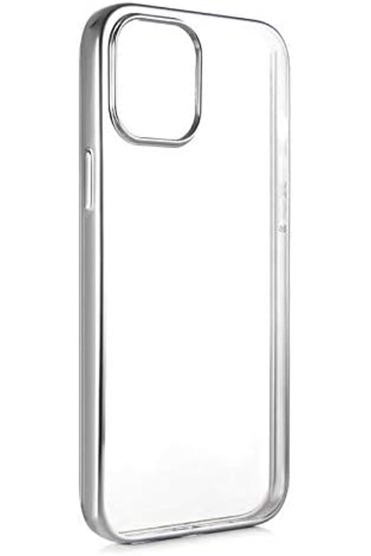 STOREMAX lvnmblya iPhone 12 Mini için Benks Magic Glitz İnce ve Şeffaf Koruyucu Yumuşak Kılıf, Gümüş