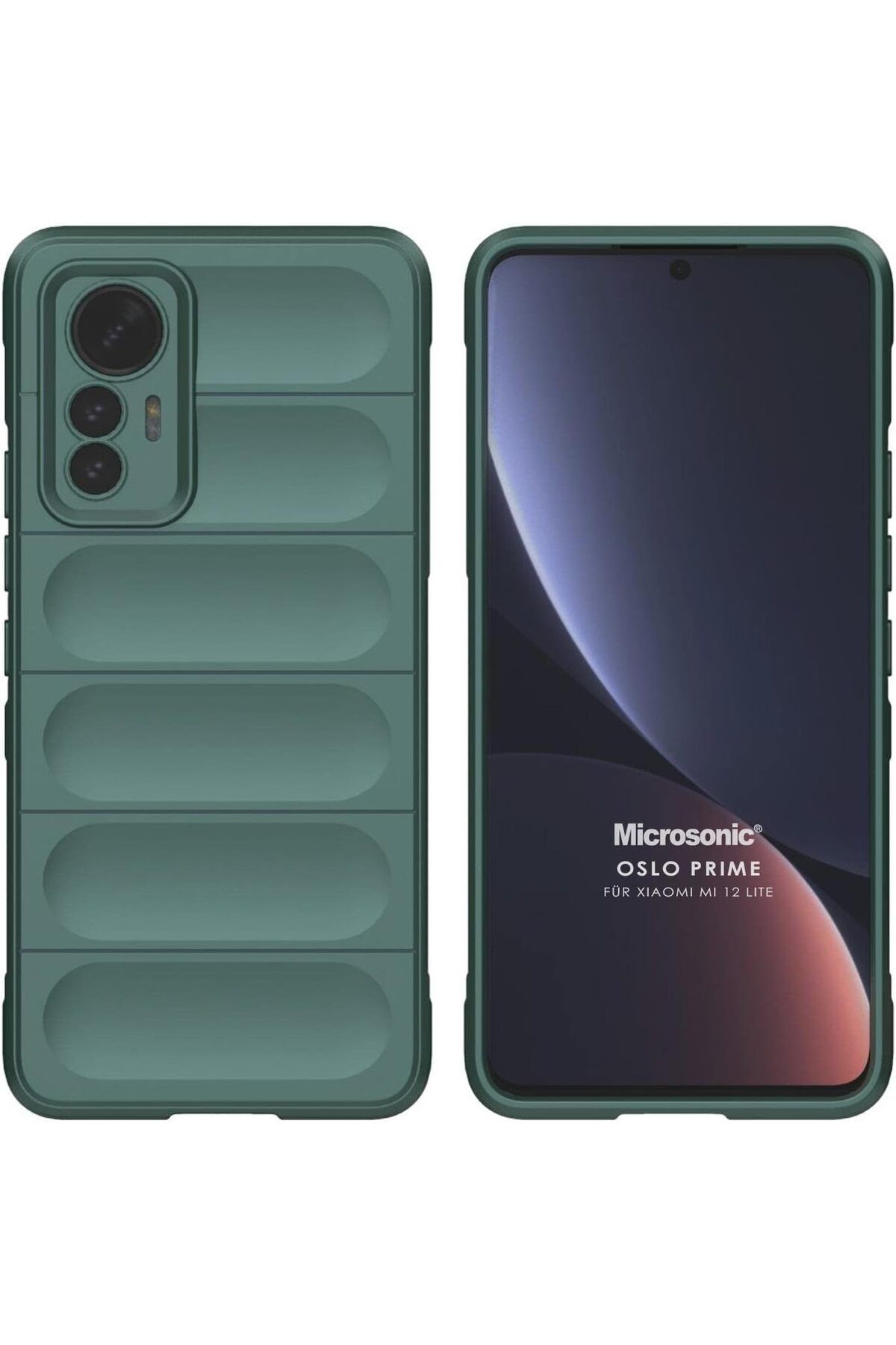 STOREMAX cmllashop Xiaomi Mi 12 Lite için Kılıf Oslo Prime Yeşil [Mi 12 Lite ile Uyumlu Kılıf - Yeşil]