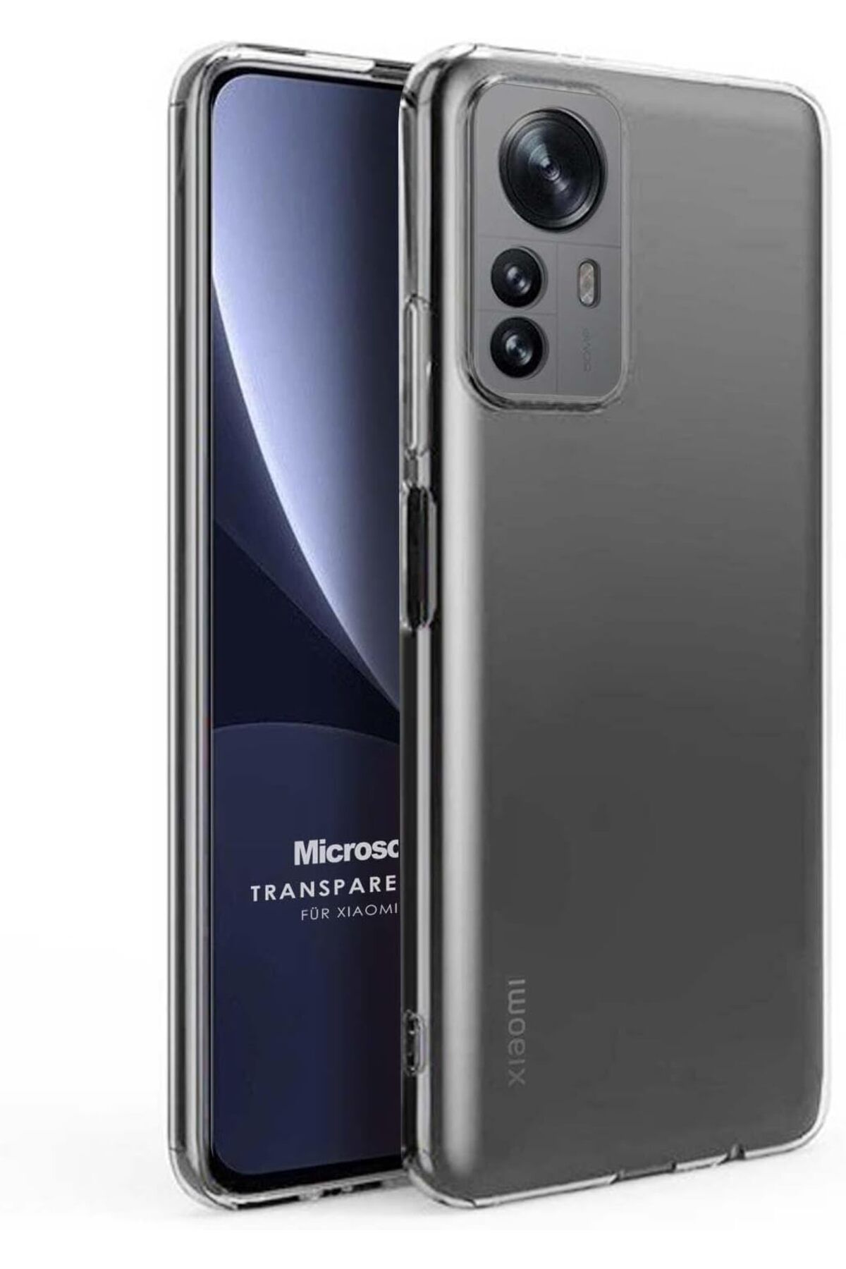 yenibagshop Xiaomi Mi 12 Pro için Kılıf Transparent Soft Şeffaf [Mi 12 Pro ile Uyumlu Kılıf - Şeffaf]
