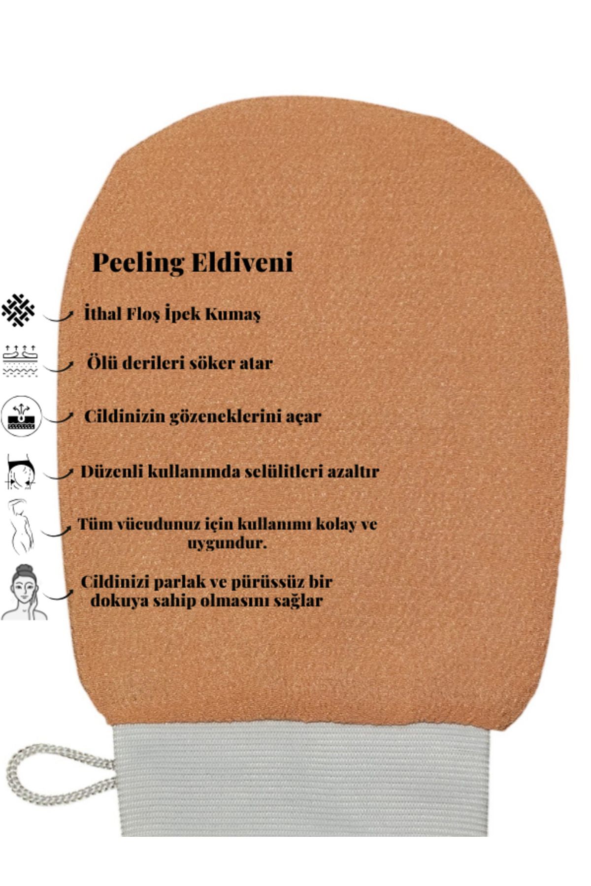 Betashop Peeling eldiveni Banyo lifi