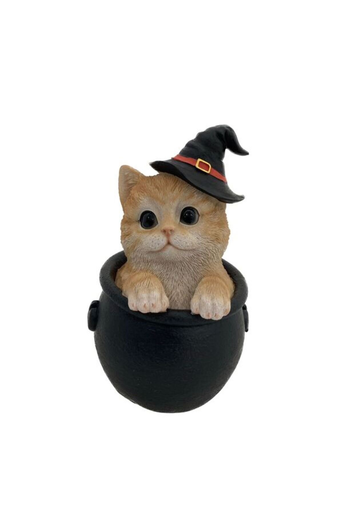 BOOK AND MORE BİBLO HALLOWEEN KEDİ SARI