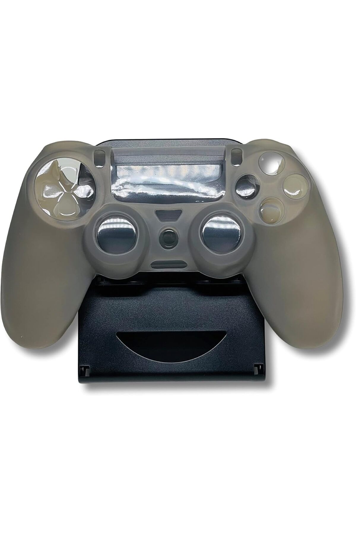STOREMAX cmllashop Ps4 Joystick Uyumlu Silikon Kılıf Koruyucu Kılıf Gri 542093