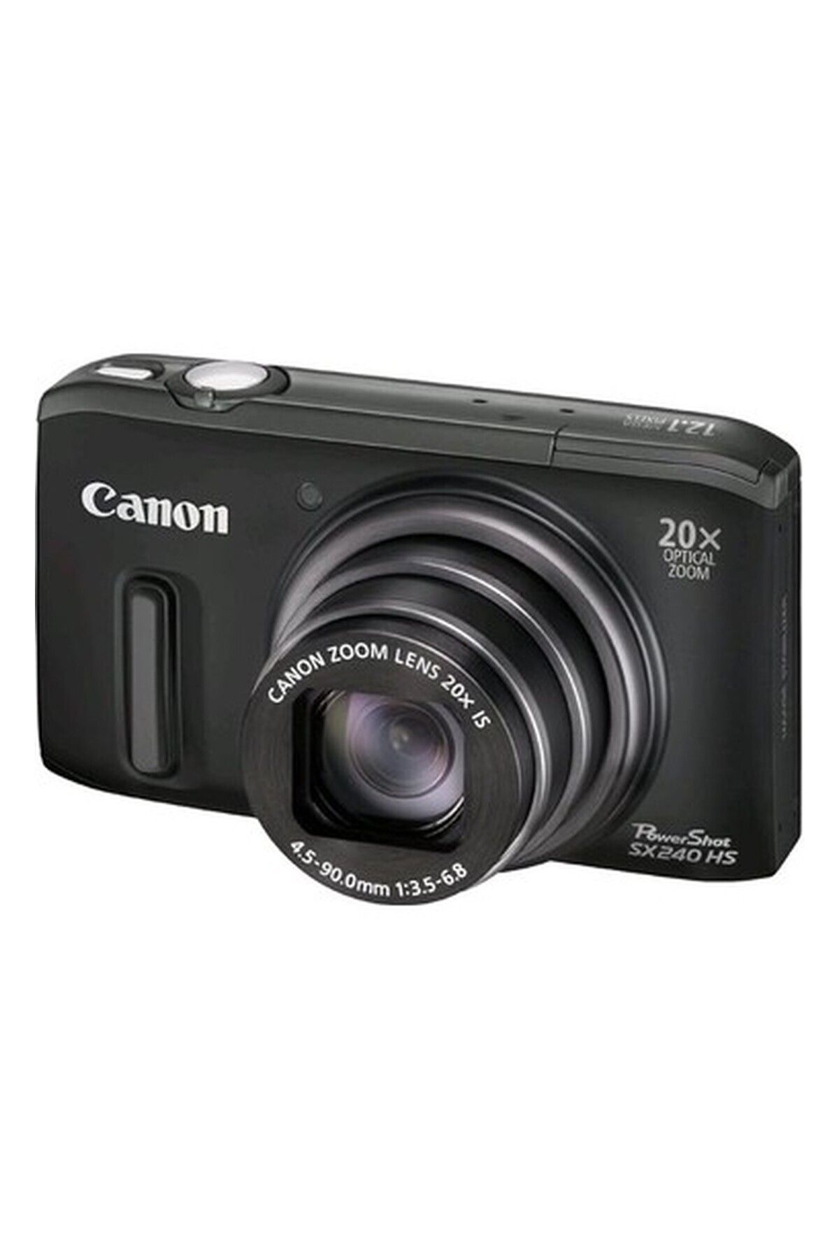 Canon Powershot Sx 240 Hs Dijital Kamera (12,1 Megapiksel, 20-Kat Opt. Zoom, 7,6 cm (3 Inç) Ekran