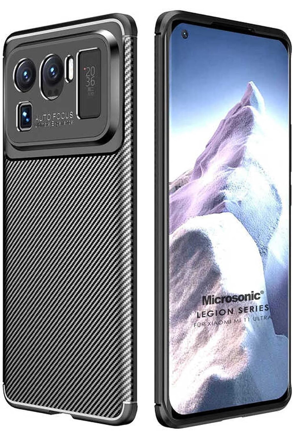 STOREMAX srhtDS Xiaomi Mi 11 Ultra için Kılıf Legion Series Siyah [Mi 11 Ultra ile Uyumlu Kılıf - Siyah]